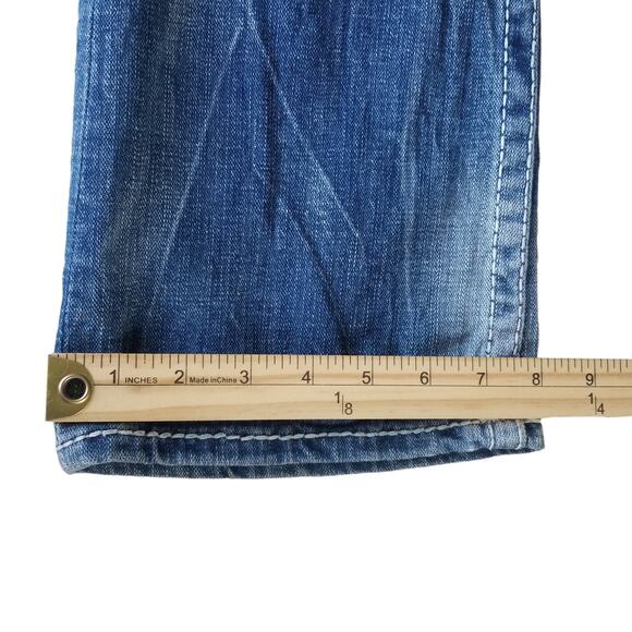 Big Star Vintage Collection Women's Liv Jeans with Back Pocket Flap and Jewels - Picture 15 of 15